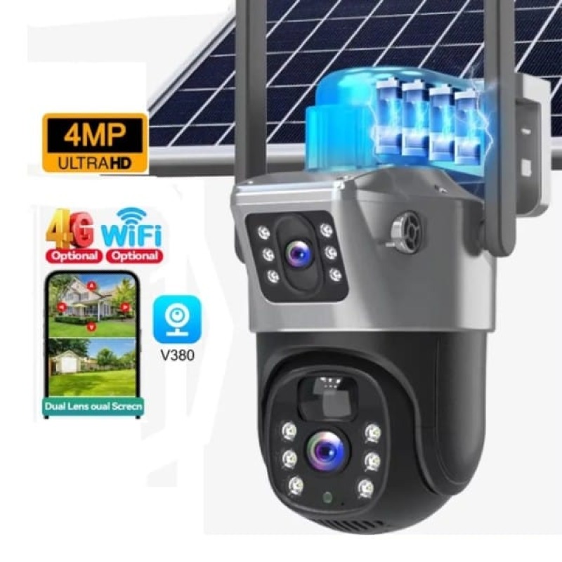 CAMERA SOLAIRE (PTZ DOUBLE VISION)