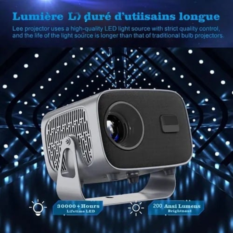 PROJECTEUR INTELLIGENT 4K Android