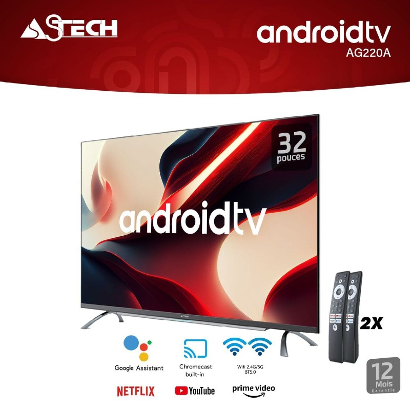 Téléviseur 32pouces Androïd